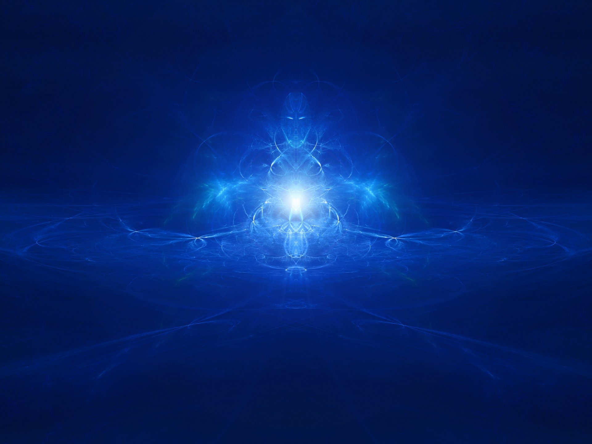 A captivating abstract design featuring luminous blue hues and intricate patterns, serving as a stunning HD desktop wallpaper and background.