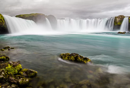 foam nature waterfall HD Desktop Wallpaper | Background Image