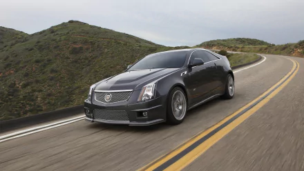 car black car Cadillac vehicle Cadillac CTS-V HD Desktop Wallpaper | Background Image