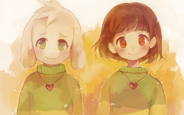 Video Game Undertale Asriel Chara HD Wallpaper | Background Image