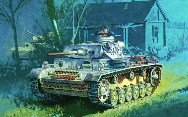 tank military Panzer III HD Desktop Wallpaper | Background Image