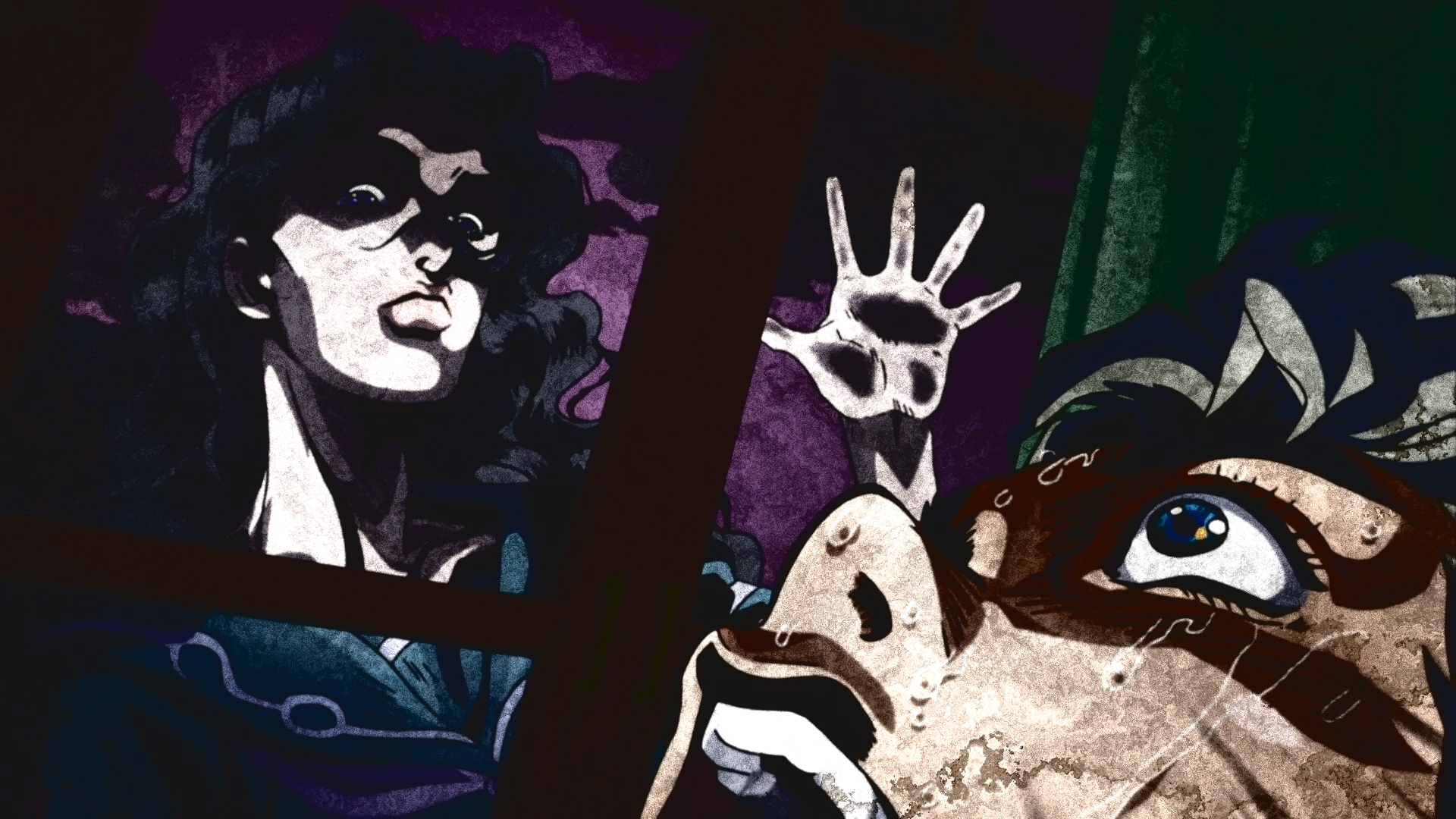 Download Koichi Hirose Yukako Yamagishi Anime Jojo's Bizarre Adventure HD Wallpaper by Terumi Nishii