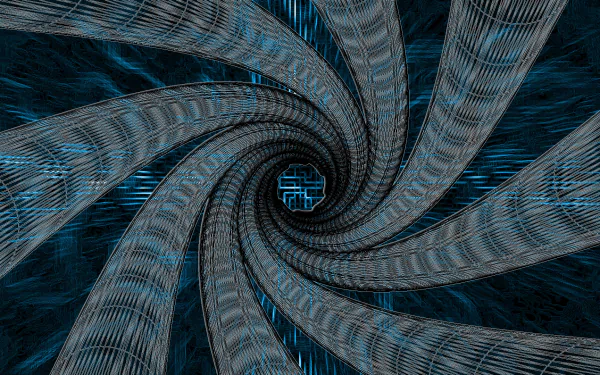 silver blue Abstract fractal abstract blue HD Desktop Wallpaper | Background Image