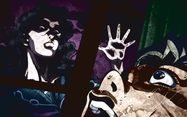 Koichi Hirose Yukako Yamagishi Anime Jojo's Bizarre Adventure HD Desktop Wallpaper | Background Image