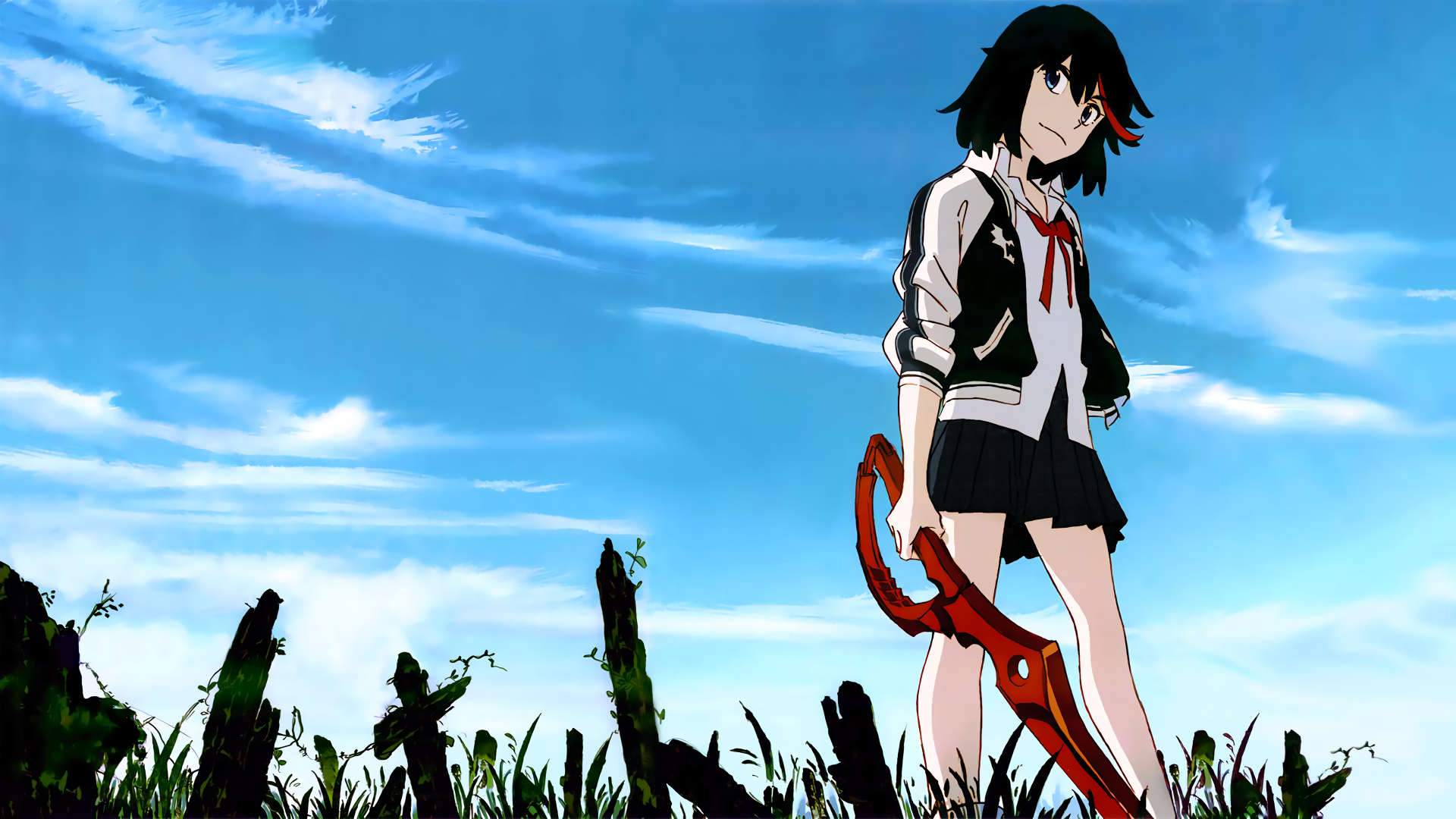 Download Skirt Ryūko Matoi Anime Kill La Kill  4k Ultra HD Wallpaper