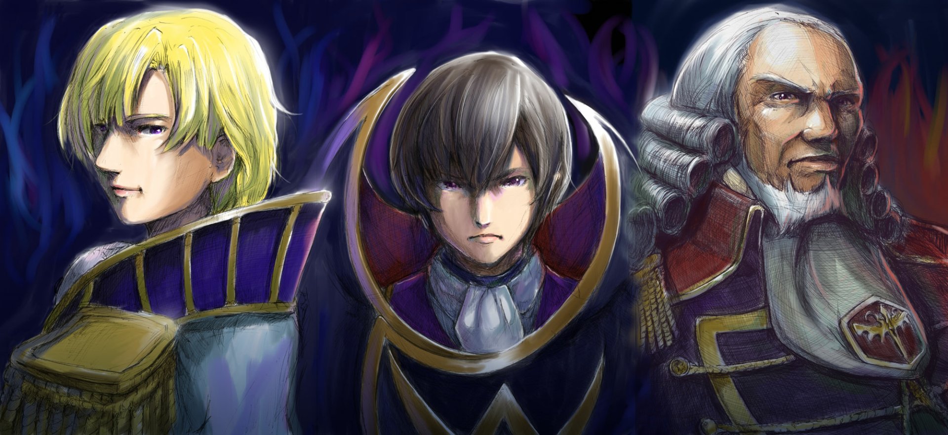 Code Geass Legends: HD Anime Wallpaper of Power and Strategy