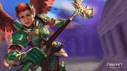 Nike (Smite) video game Smite HD Desktop Wallpaper | Background Image