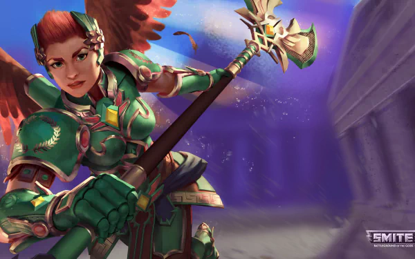 Nike (Smite) video game Smite HD Desktop Wallpaper | Background Image