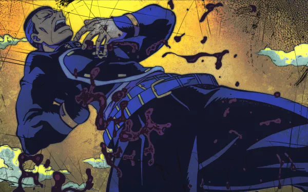 Okuyasu Nijimura Anime Jojo's Bizarre Adventure HD Desktop Wallpaper | Background Image