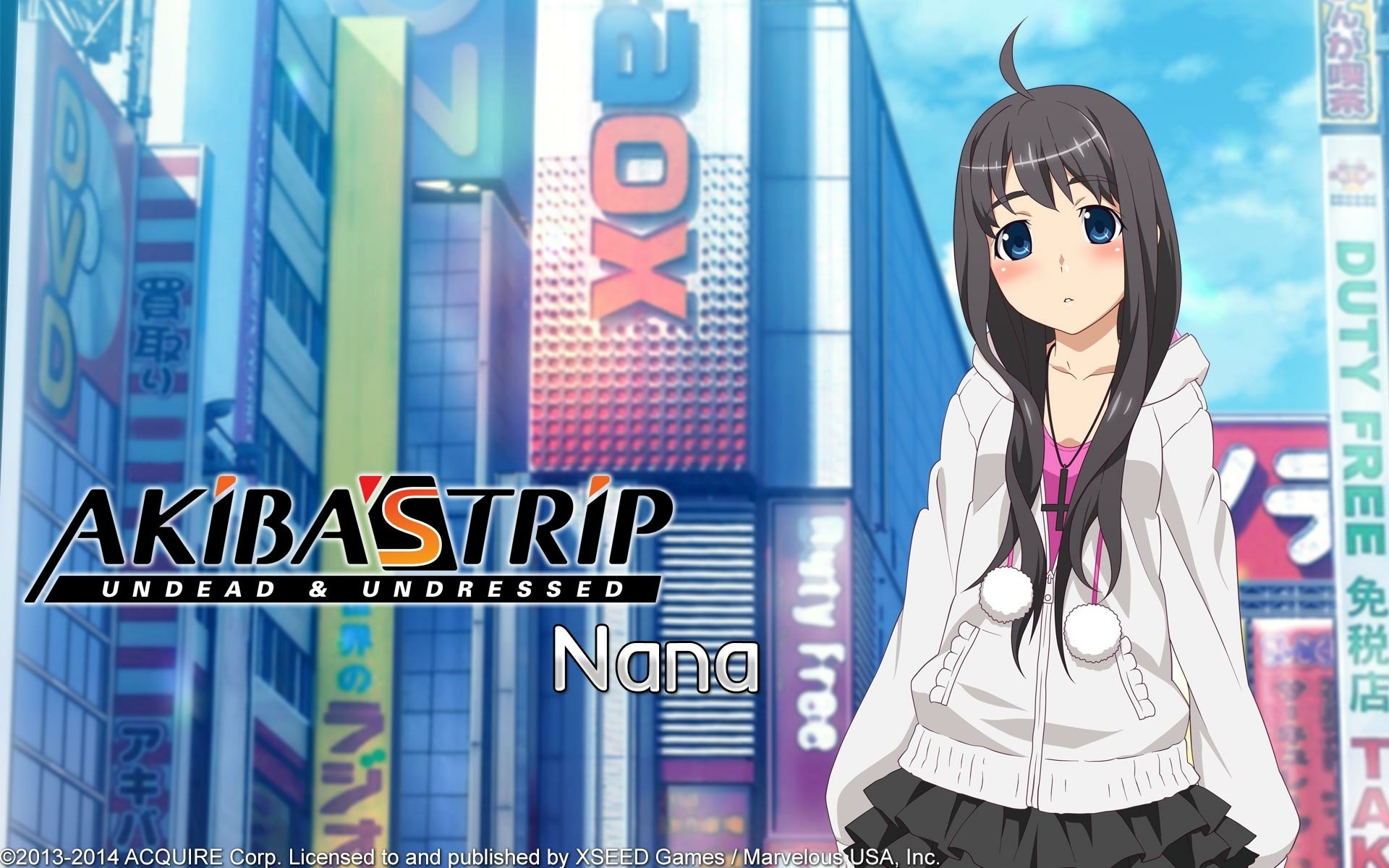 Download Anime Akiba's Trip HD Wallpaper