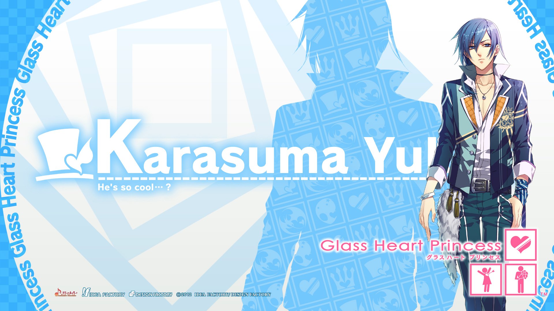 Download Karasuma Yukito Anime Glass Heart Princess HD Wallpaper by Kinami Yuki
