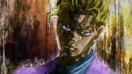 Yoshikage Kira Anime Jojo's Bizarre Adventure HD Desktop Wallpaper | Background Image