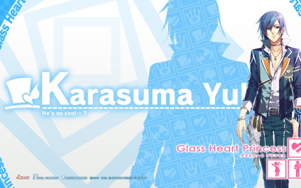 Anime Glass Heart Princess Karasuma Yukito HD Wallpaper | Background Image