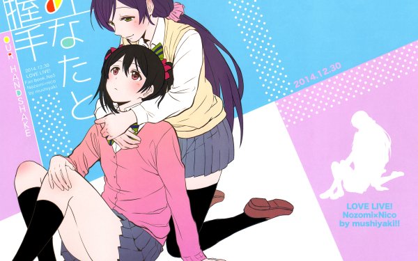 Anime Love Live! Nozomi Tojo Nico Yazawa HD Wallpaper | Background Image