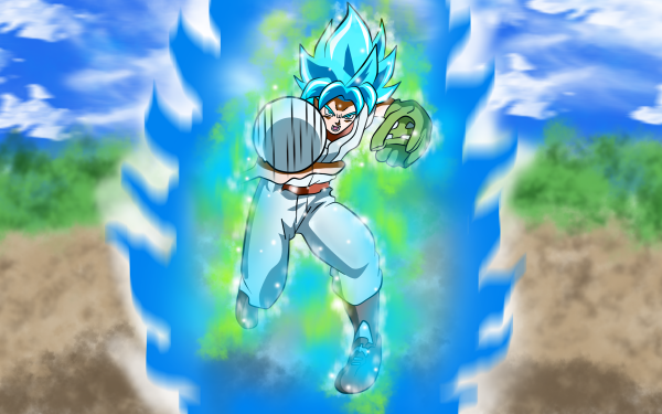 Anime Dragon Ball Super Dragon Ball Goku SSGSS Goku Baseball HD Wallpaper | Background Image