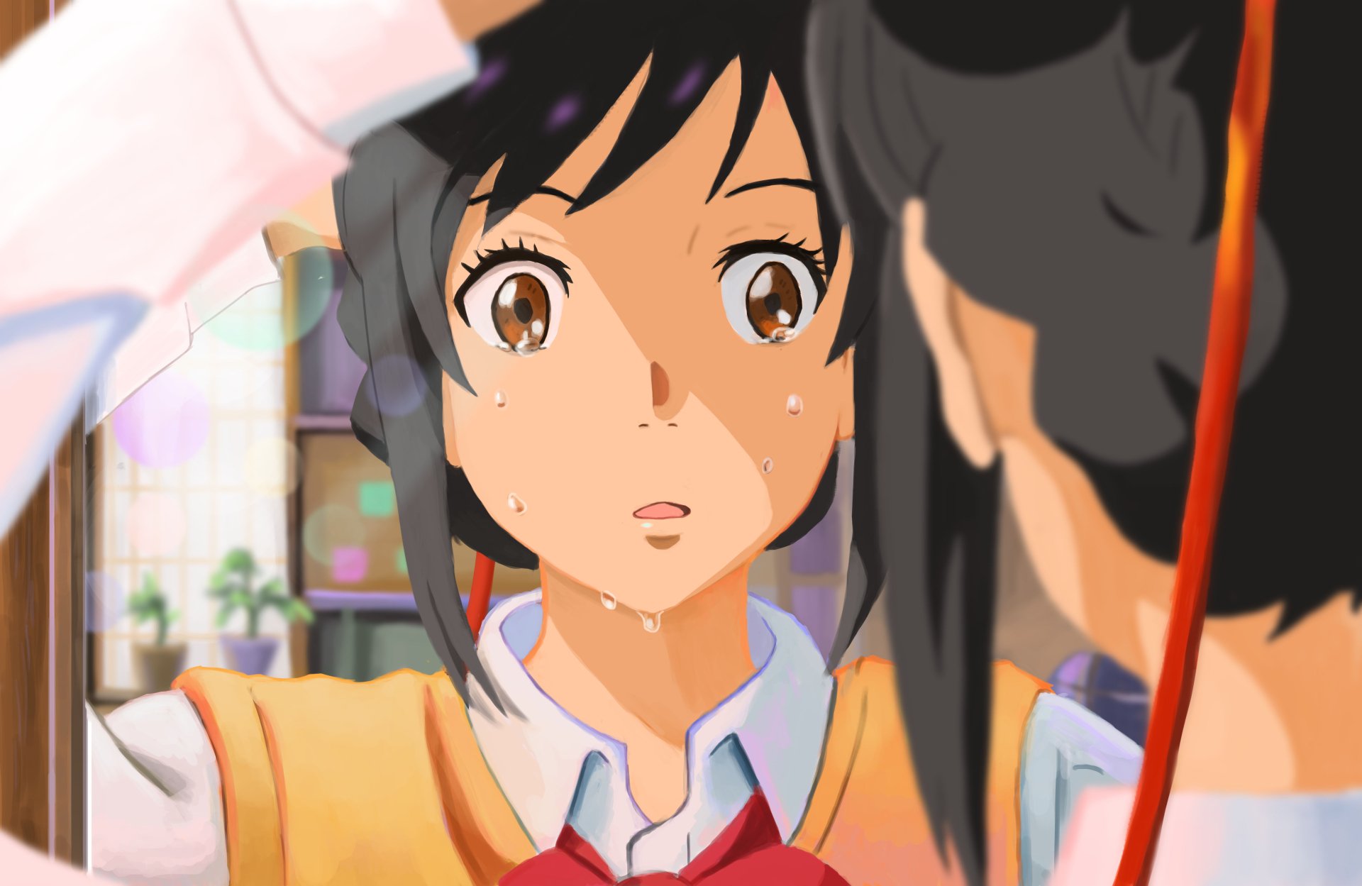 Download Your Name Mitsuha Miyamizu Anime 4k Ultra Hd Wallpaper