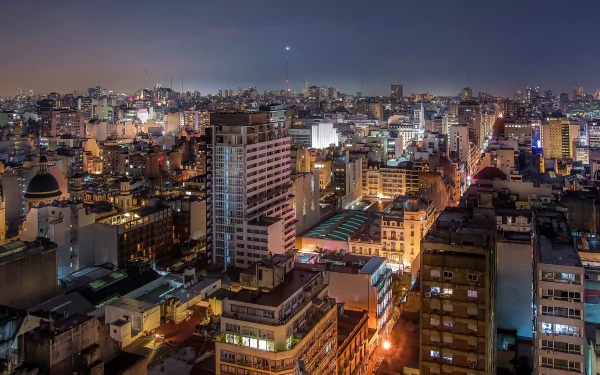 cityscape building night city Argentina man made Buenos Aires HD Desktop Wallpaper | Background Image