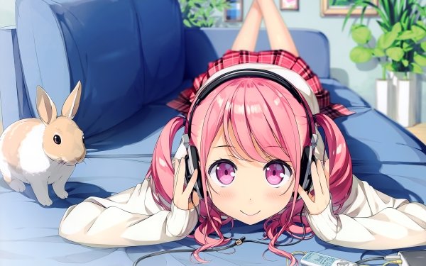 Anime Headphones 5 Nenme no Houkago HD Wallpaper | Background Image