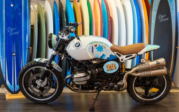 Vehicles BMW Motorcycle Surfboard HD Wallpaper | Background Image