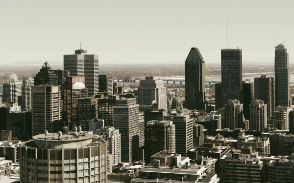 skyline Canada man made Montreal HD Desktop Wallpaper | Background Image