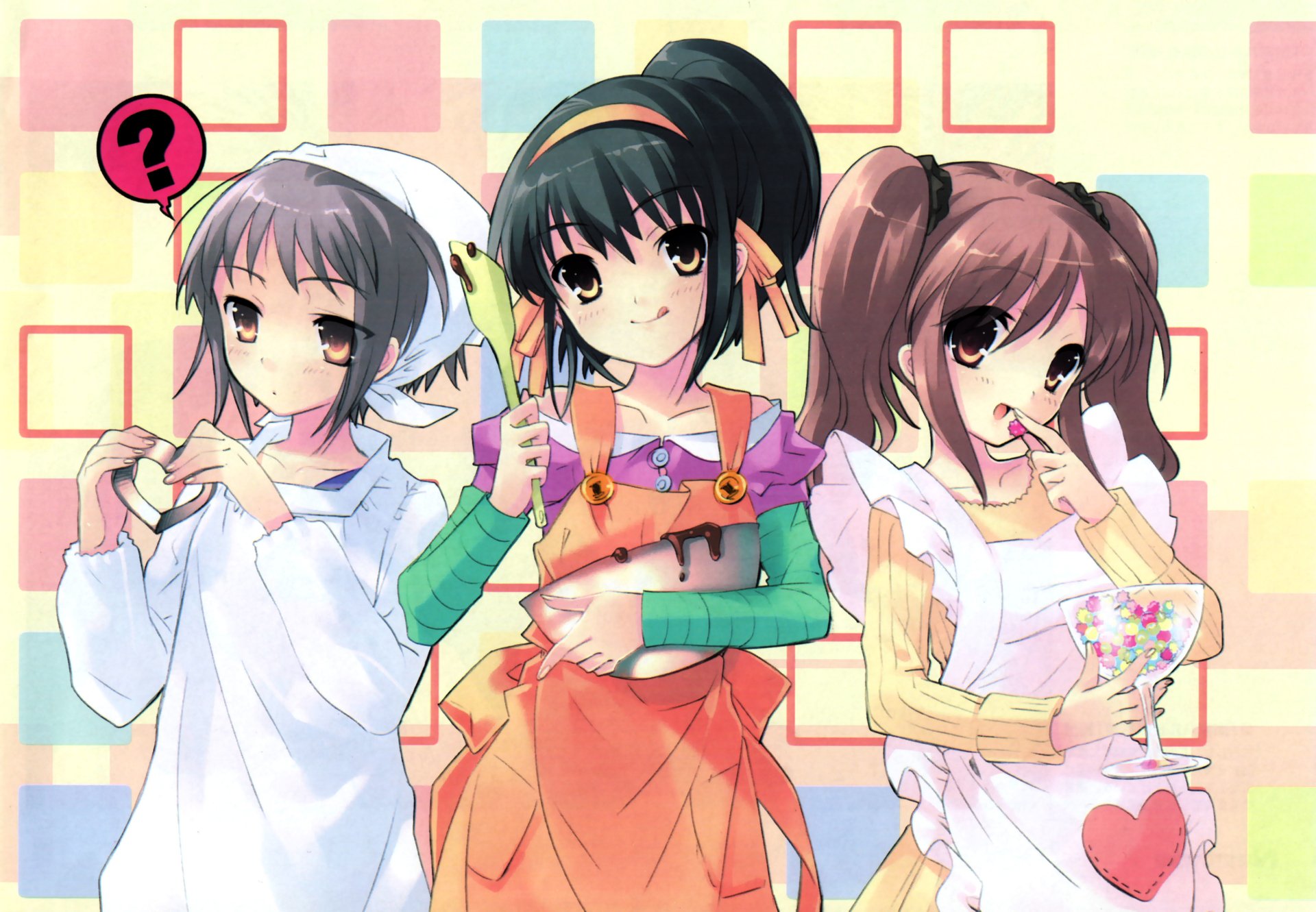 Download Anime The Melancholy Of Haruhi Suzumiya HD Wallpaper