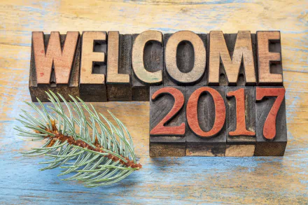 New Year holiday New Year 2017 HD Desktop Wallpaper | Background Image