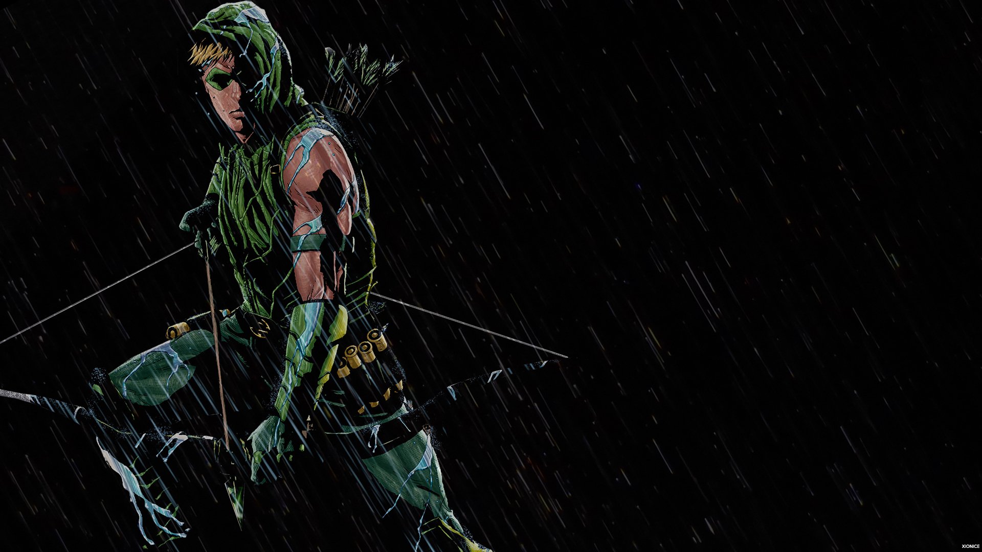 Green Arrow Hd Duvar Kagidi Arka Plan 1920x1080