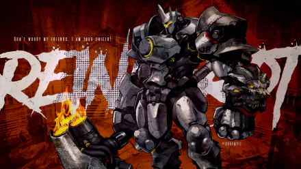Reinhardt (Overwatch) video game Overwatch HD Desktop Wallpaper | Background Image