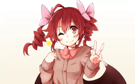 Kasane Teto Anime Utau HD Desktop Wallpaper | Background Image