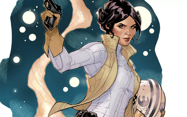 Princess Leia Organa Comic Star Wars HD Desktop Wallpaper | Background Image