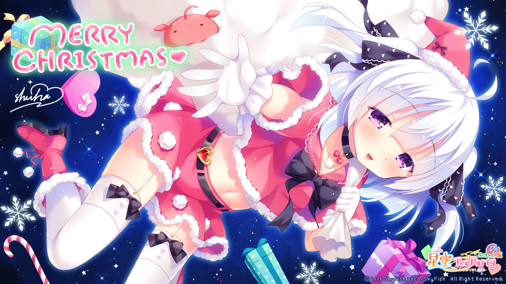 Anime Christmas HD Wallpaper