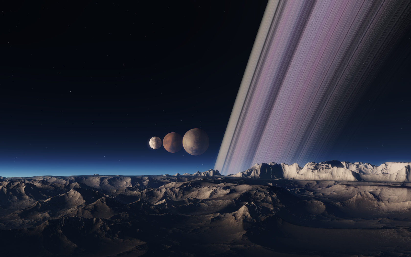 1920x1080 Planets And Moons