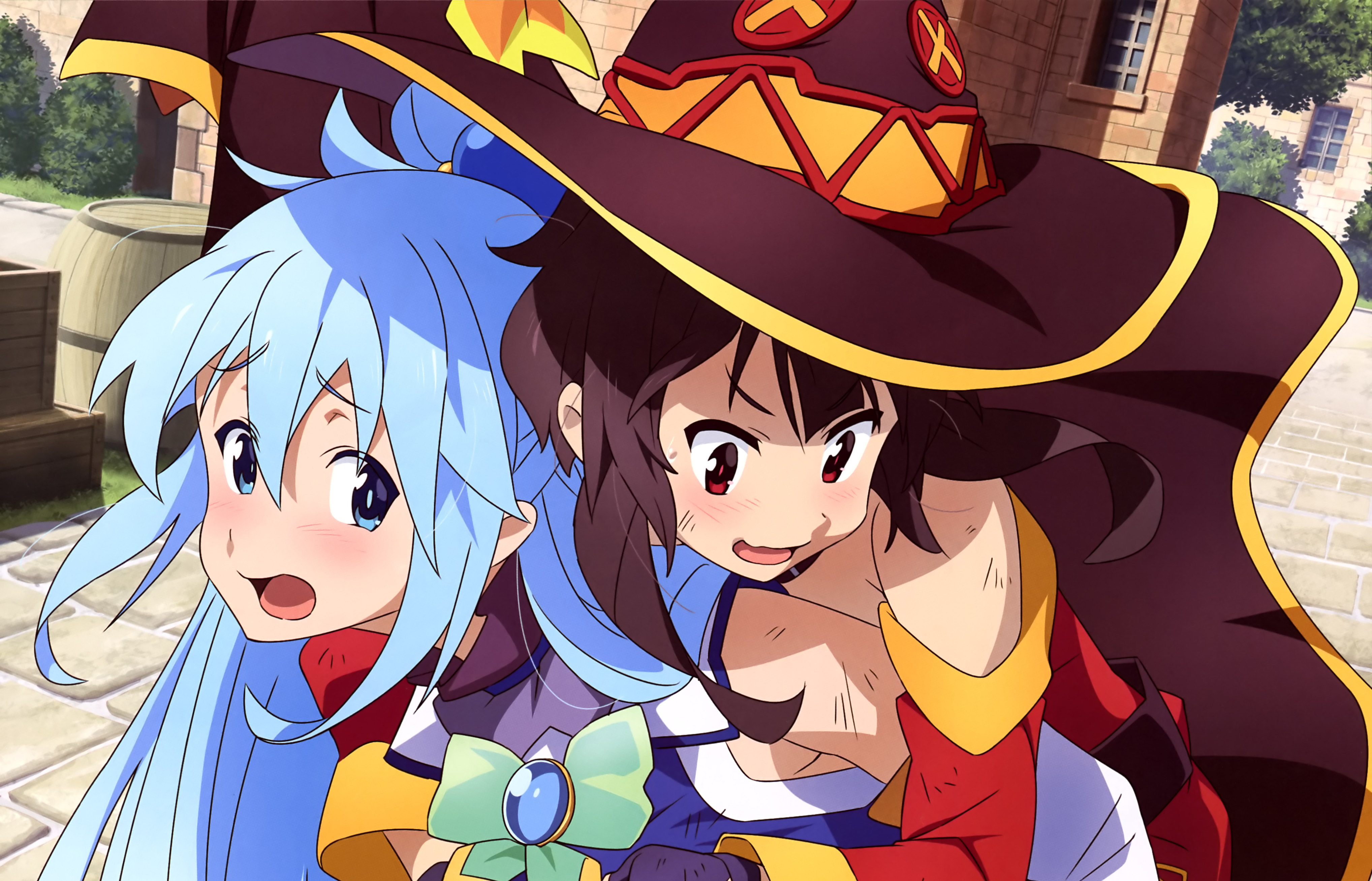 Aqua Konosuba Iphone Wallpaper Background Konosuba Wallpaper