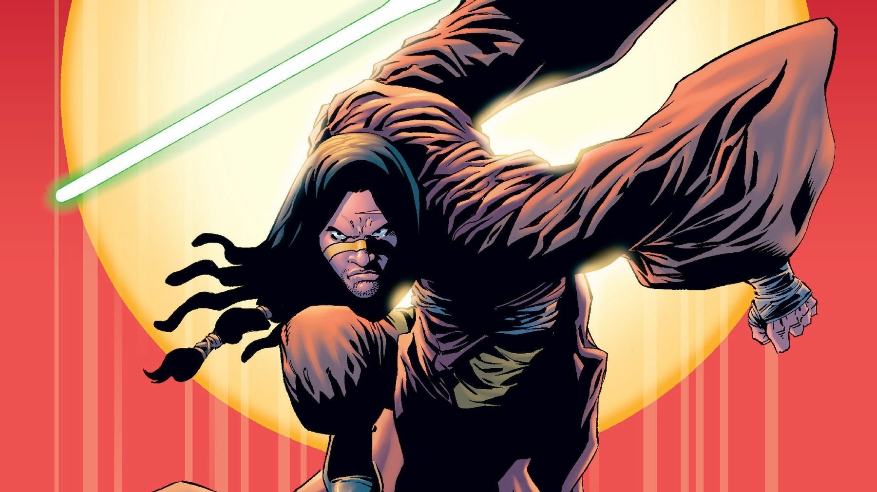 Download Quinlan Vos Comic Star Wars Wallpaper