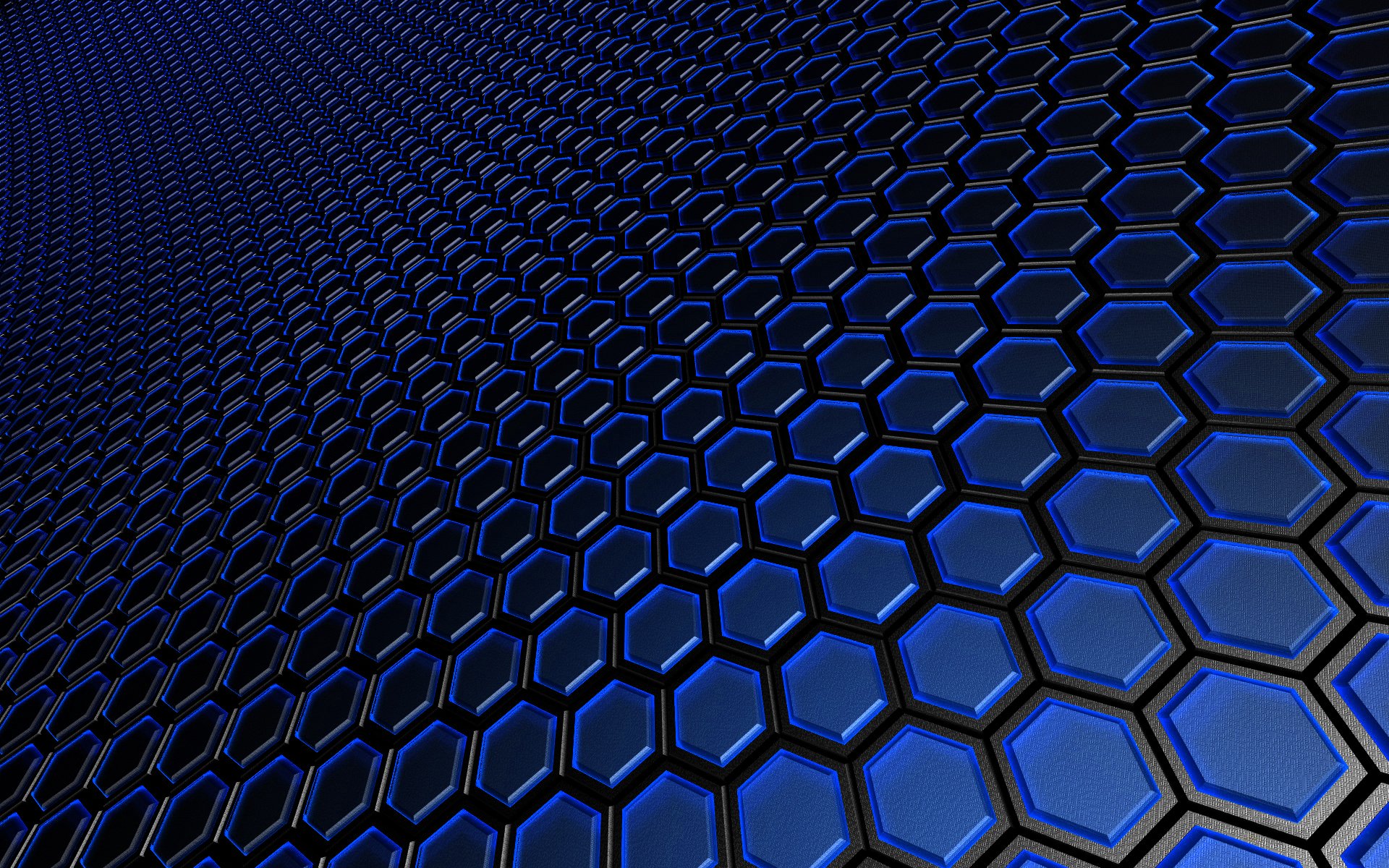 Blue Hexagon Hd Abstract Wallpapers Hd Wallpapers Id - vrogue.co