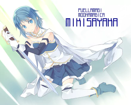 Sayaka Miki Anime Puella Magi Madoka Magica HD Desktop Wallpaper | Background Image