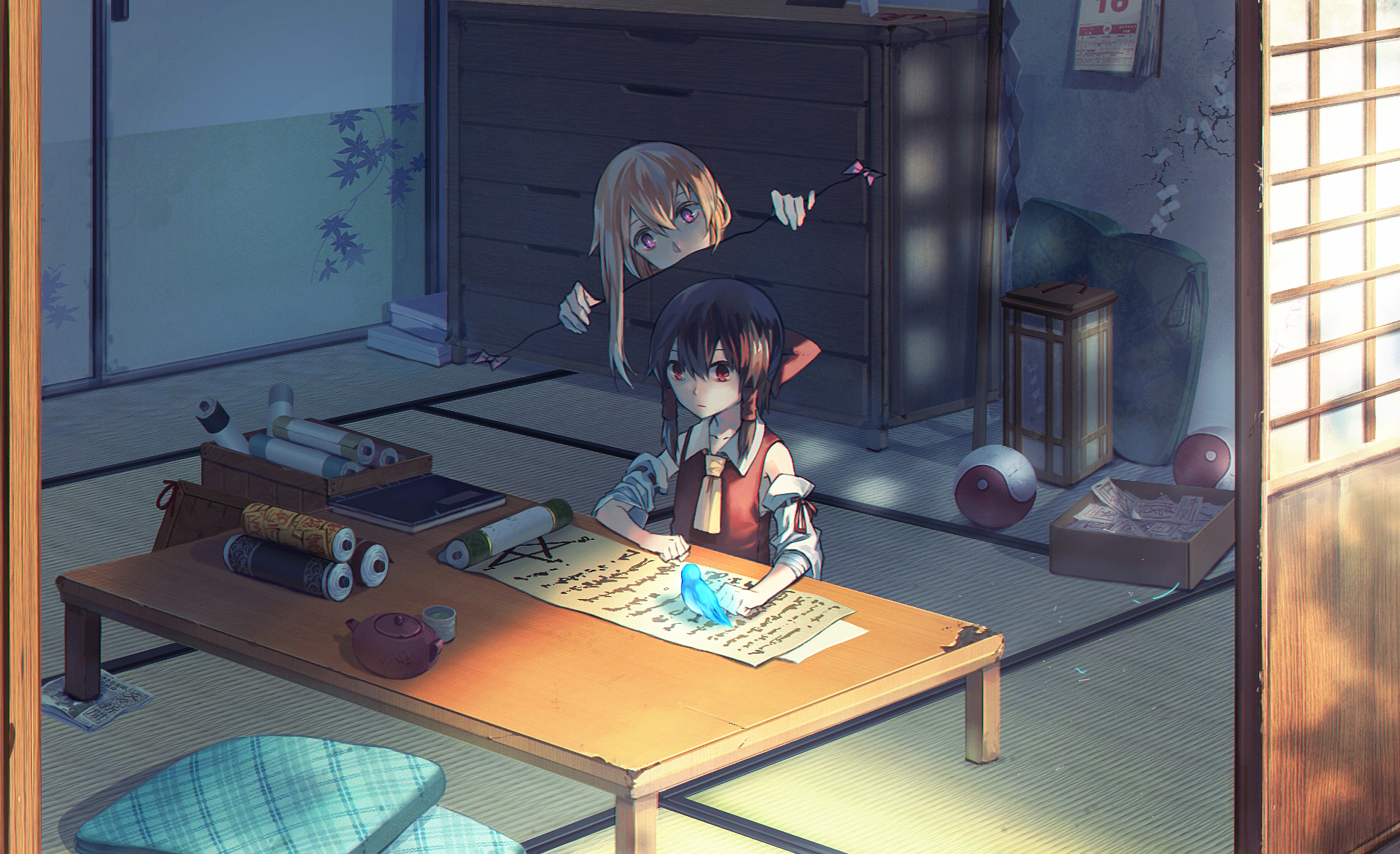 Download Anime Touhou HD Wallpaper