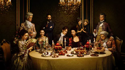 Claire Fraser Caitriona Balfe Jamie Fraser Sam Heughan TV Show Outlander HD Desktop Wallpaper | Background Image