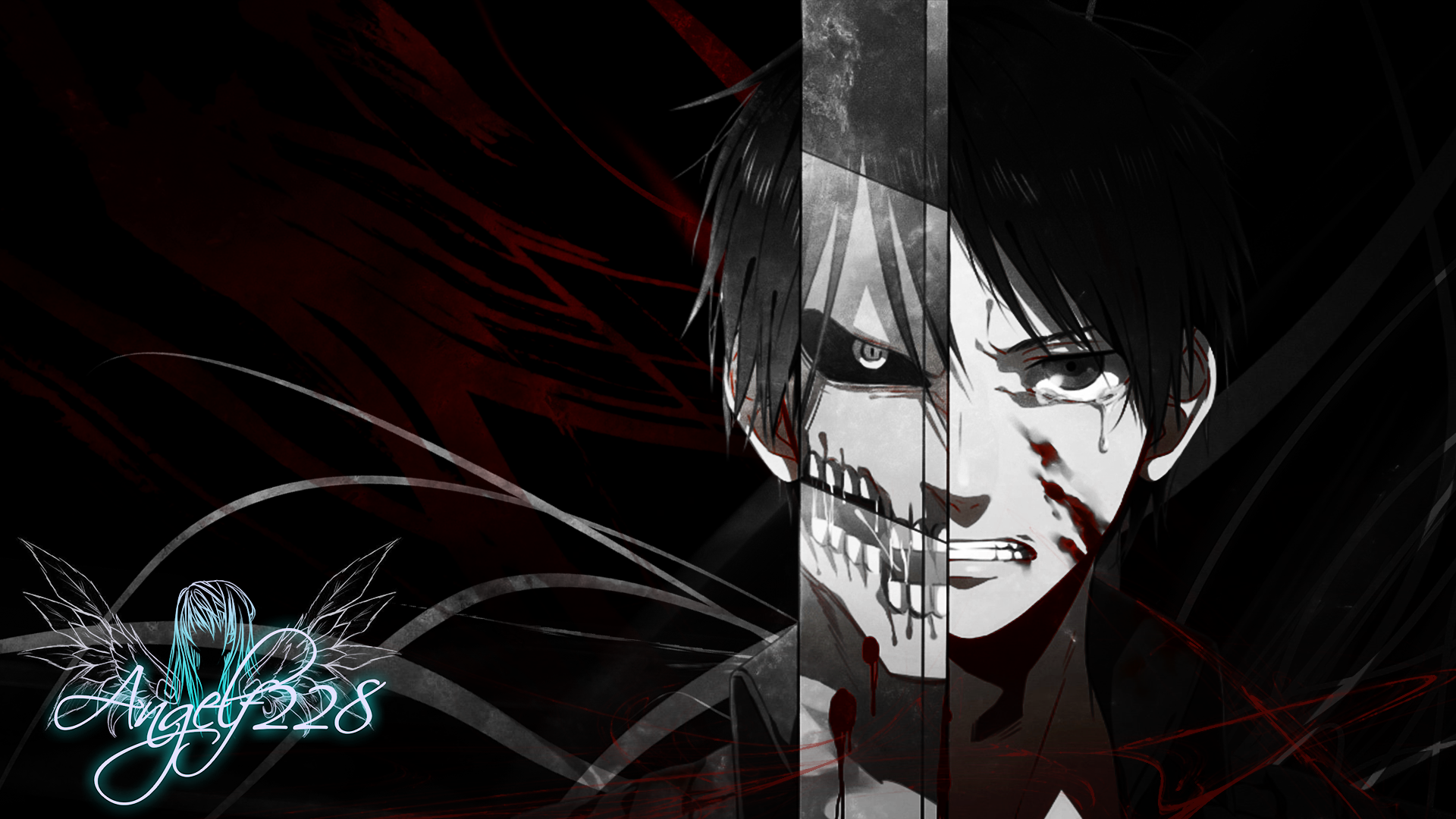 Attack On Titan 4K Backround Eren