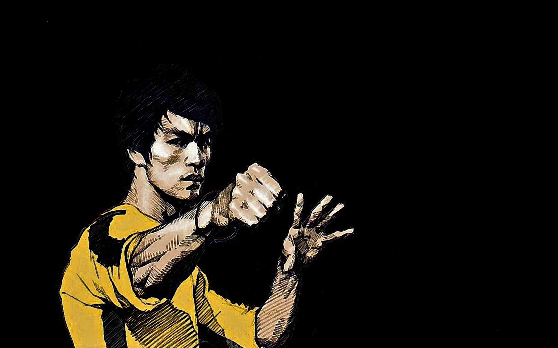 Celebrity Bruce Lee HD Wallpaper