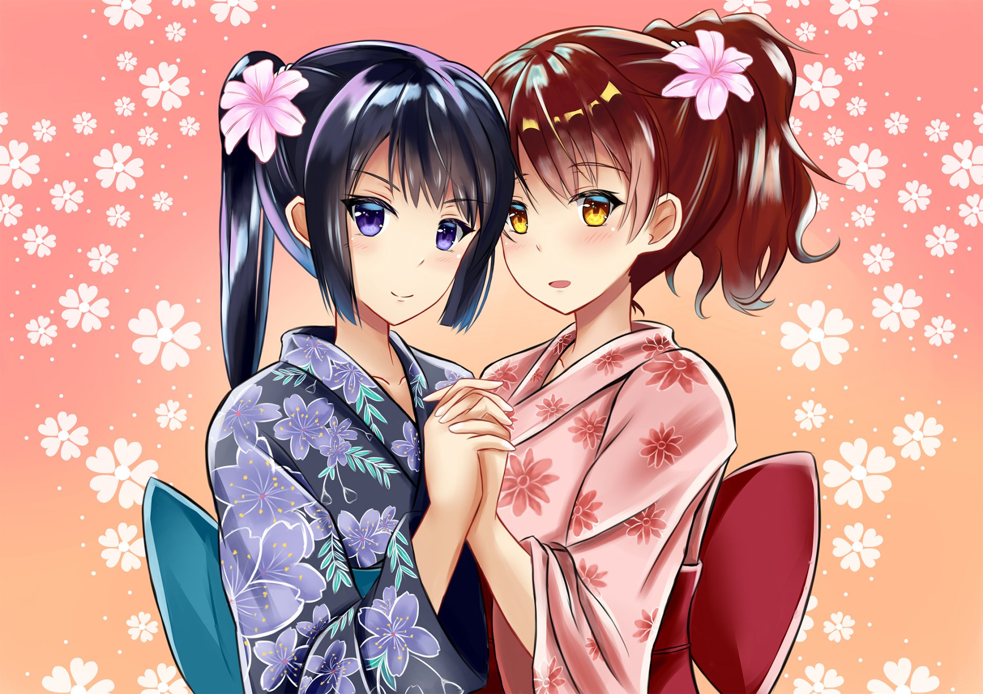 Download Reina Kousaka Kumiko Oumae Anime Sound! Euphonium HD Wallpaper