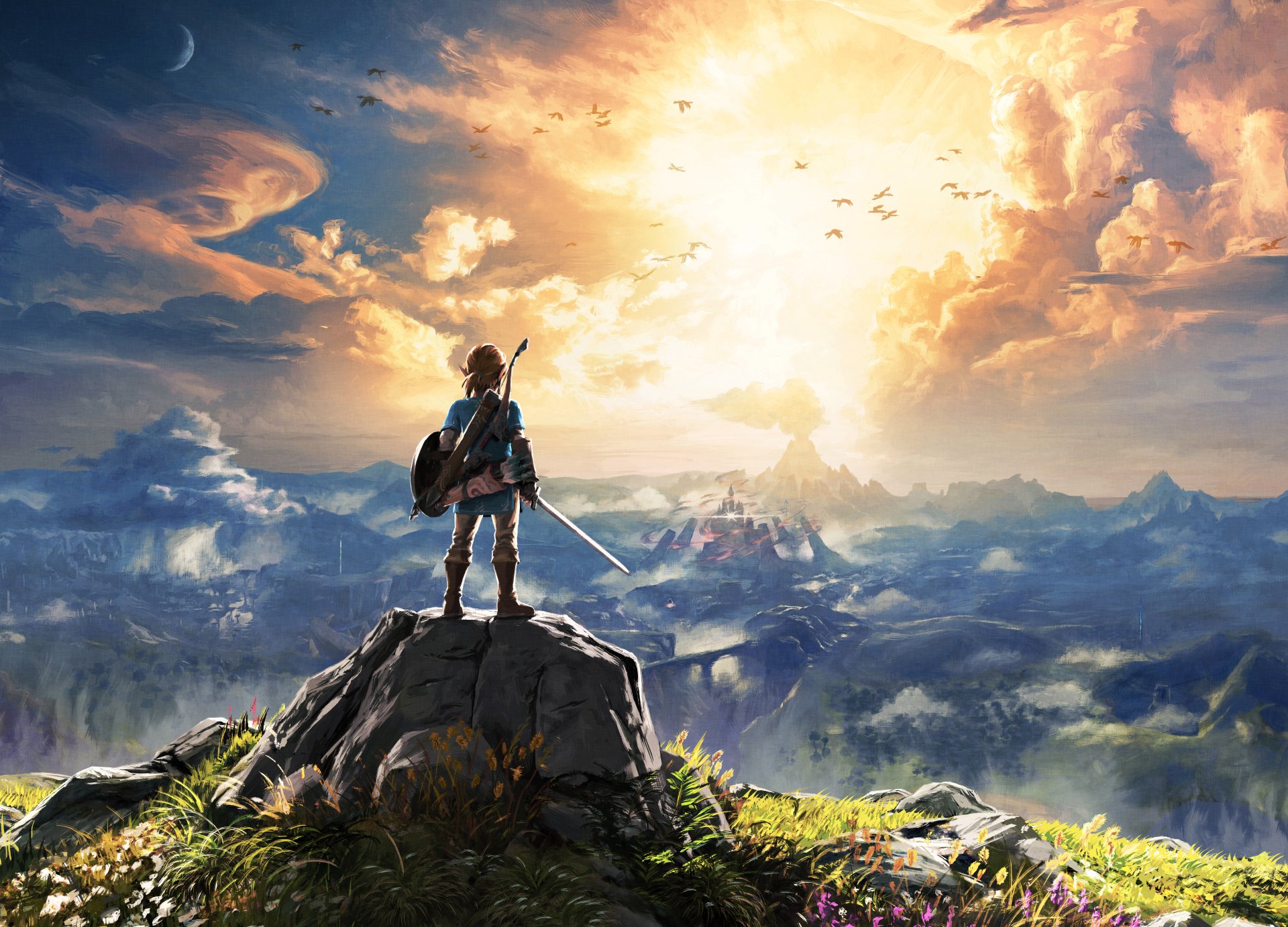 Link s Quest Breath Of The Wild 8K Ultra HD Wallpaper 15000x10800 