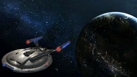 Enterprise (NX-01) Star Trek TV Show Star Trek: Enterprise HD Desktop Wallpaper | Background Image
