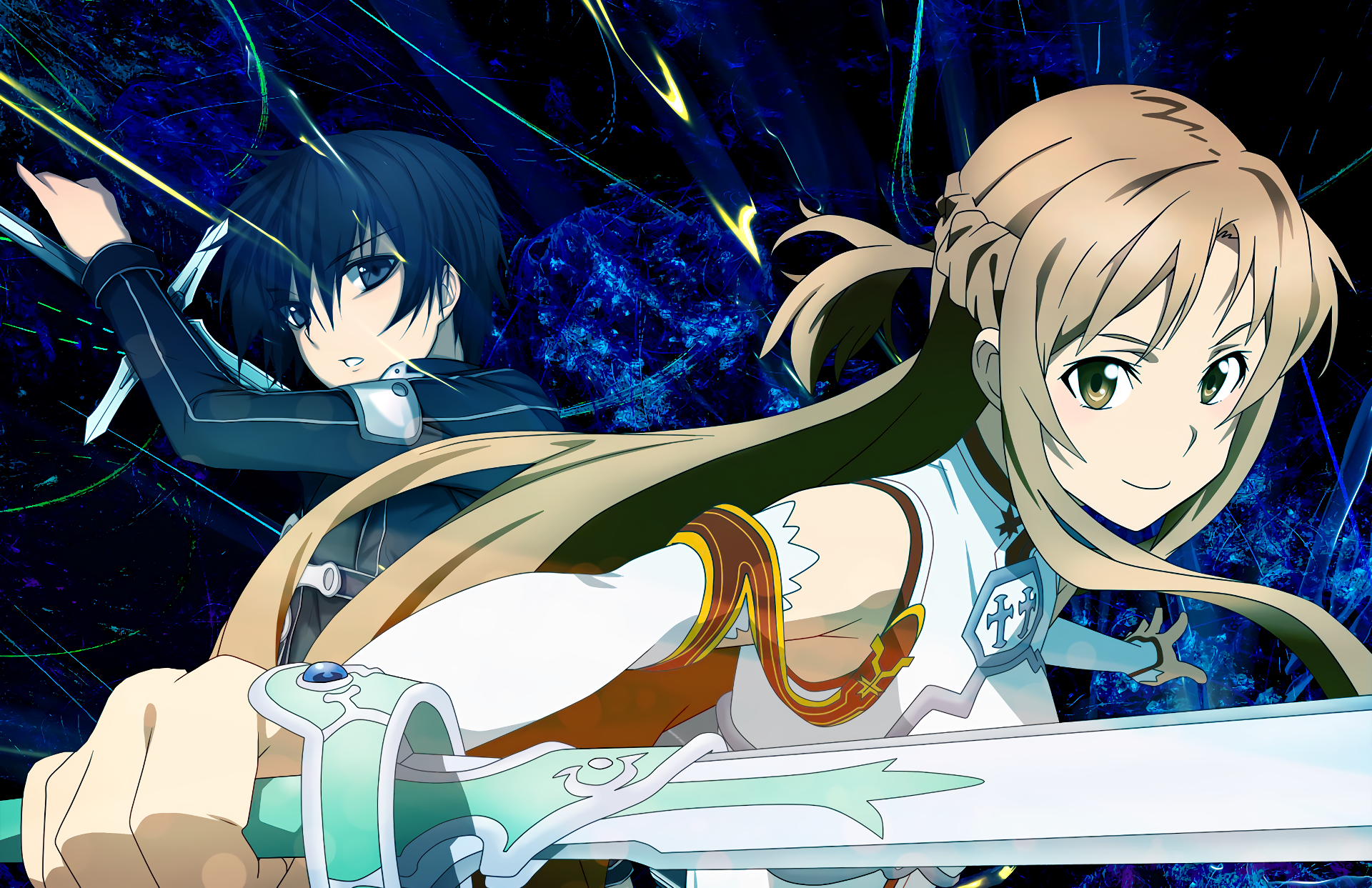Download Asuna Yuuki Kazuto Kirigaya Kirito (Sword Art Online) Anime