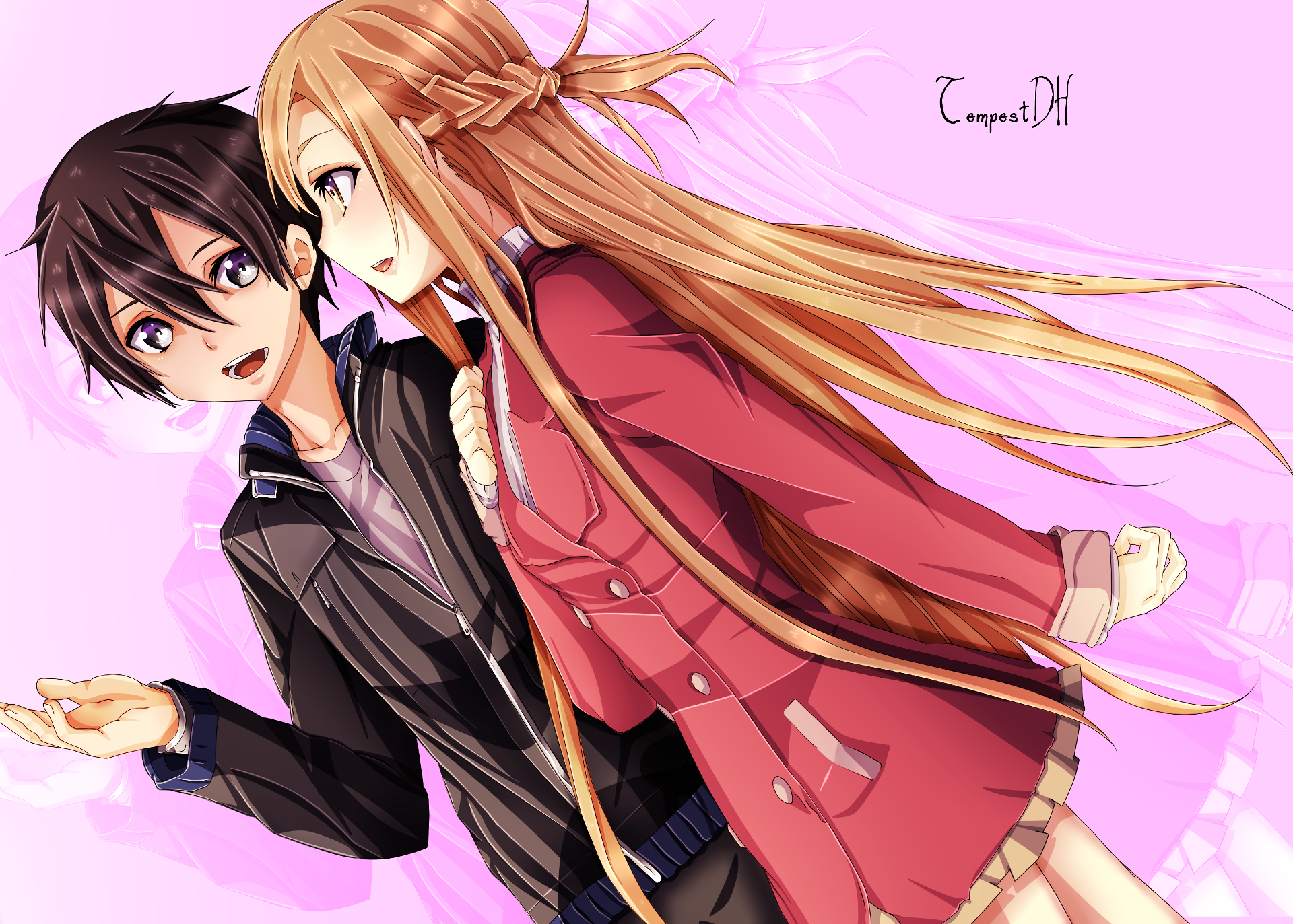 Download Asuna Yuuki Kirito (Sword Art Online) Kazuto Kirigaya Anime