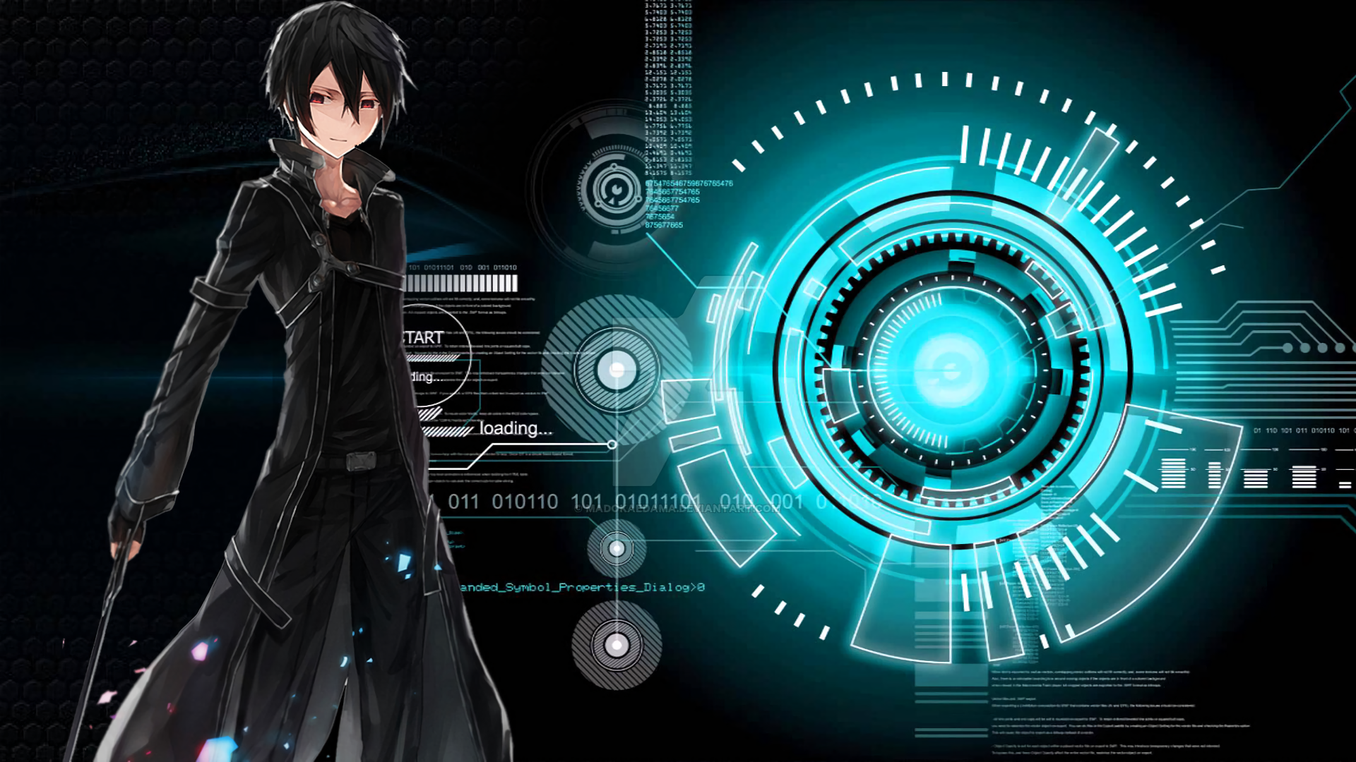 Download Kazuto Kirigaya Kirito (Sword Art Online) Anime Sword Art Online  HD Wallpaper