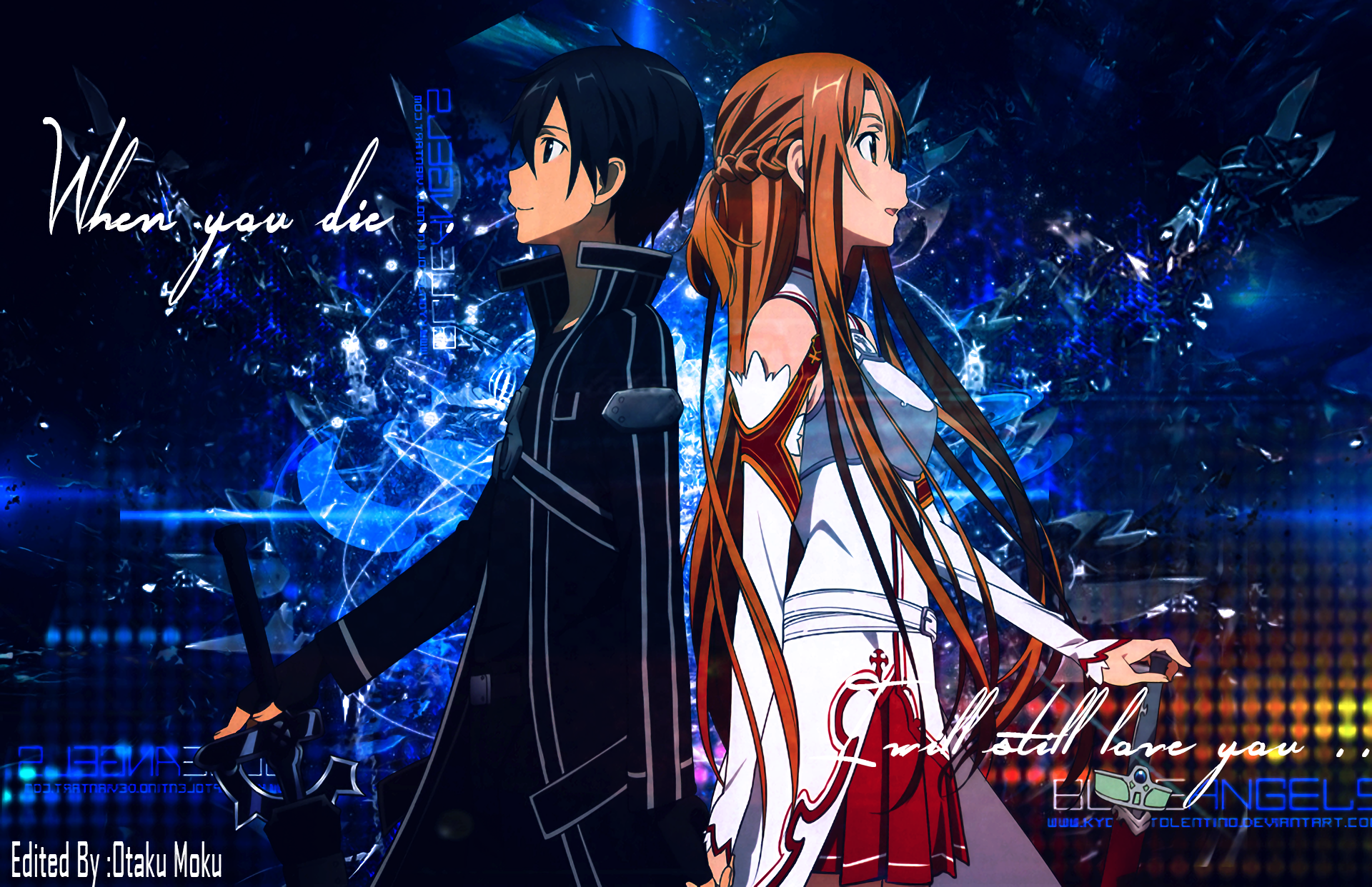 Анимированные обои sword art online