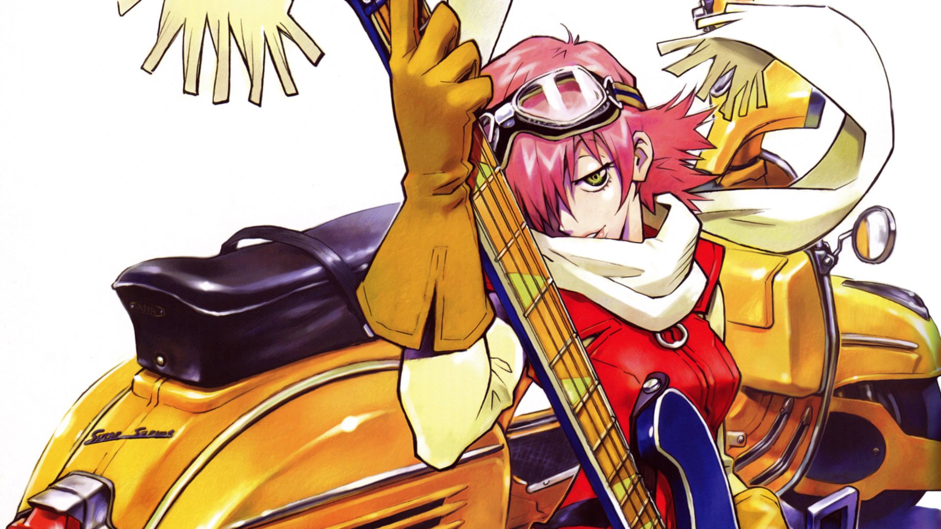 Download Anime FLCL HD Wallpaper
