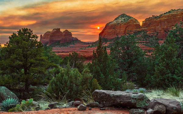  Sedona, Arizona Sunset