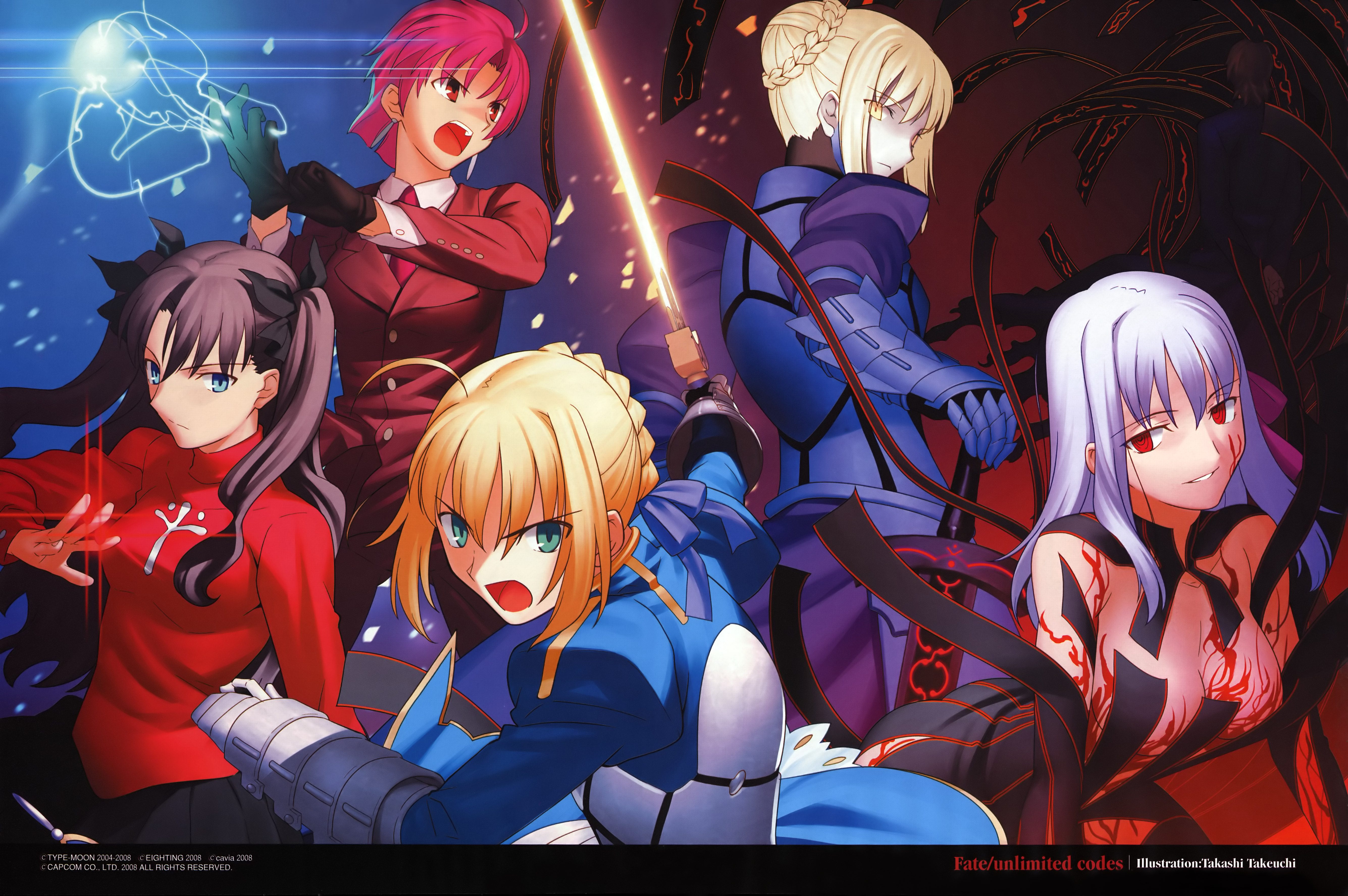 Fate/Stay Night 4k Ultra Fondo de pantalla HD | Fondo de Escritorio